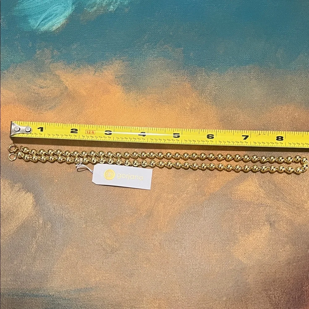 Gorjana Classic Gold Bead Necklace - Picture 15 of 17